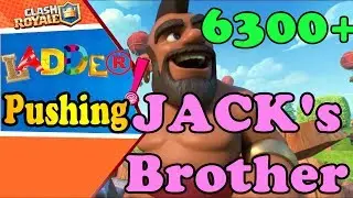 Jack's brother 6300+ Hog Cycle 2.6 Ladder push - Clash Royale