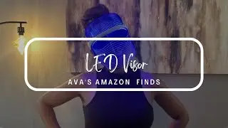 AMAZON FIND - NUFR LED Light Facial Mask | Such a cool way to take care of your skin! Great gift!