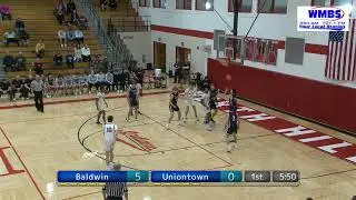 WPIAL Boys High School Basketball Baldwin v. Uniontown (at North Hills) 1/27/24