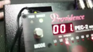 Providence Flame Drive Stampede Overdrive Chrono Delay Final Booster NAMM 2011