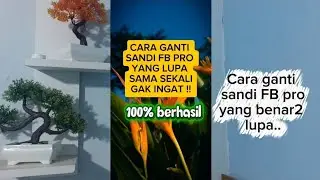 Cara ganti sandi FB pro dijamin bisa 100 %  #fbpro #shorts #pemula #tutorial #youtubeshorts 