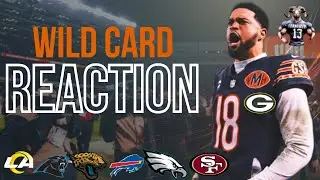 NFL WILD CARD REACTION, Rams Survive, Packers COLLAPSE! Jags, Bills, Niners Eagles