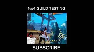 Guild Test 1vs4 Nonstop Gaming Live @NonstopGaming_  #freefirehighlights #guildtestprank #shorfeed