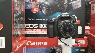 Costco! Canon EOS 80D DSLR Kit w/ 2 Lens / 32G Card / Case! $1299!!!