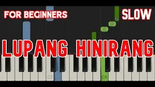 LUPANG HINIRANG [ HD ] - PHILIPPINE NATIONAL ANTHEM | EASY PIANO