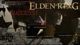 Ancient Dragon Smithing Stone in Farum Azula Location