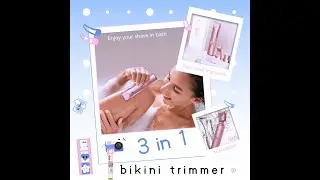 ✨ 3-in-1 Electric Razor for Women | Smooth, Gentle & Waterproof Body Grooming ✨