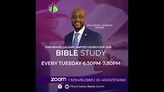 BIBLE STUDY | A NEW REASON FOR A NEW SEASON | DEACON FRED PEARSON