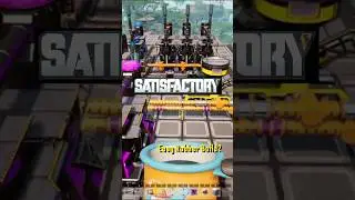 This Modular Rubber Factory Can Almost Triple Production in Satisfactory 1.1! #satisfactory #shorts