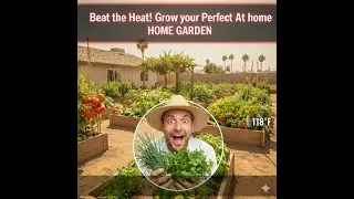 Backyard Gardening in Extreme Heat Grow Veggies, Herbs and Fruits in the Desert Heat 🌡️