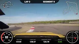 Private Track Day 11/4/25 - Hallett Motor Racing Circuit - 1995 Mustang GT - 1:24.095 - MY NEW PB!