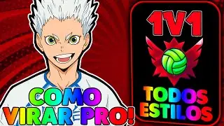 COMO JOGAR COM TODOS ESTILOS NO VOLLEYBALL LEGENDS! COMO JOGAR IGUAL PRO NO 1v1! TUTORIAL 1v1!