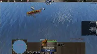 0 A.D Realistic Ship Motion test
