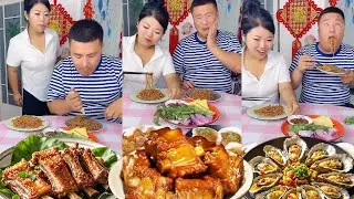 蠢老公居然在面条里挤芥末，看我怎么对付他，傻眼了吧【东北欠登哥】