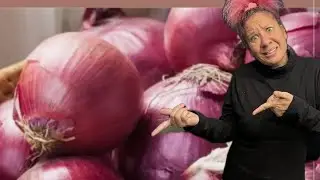Это красный лук? Или на самом деле фиолетовый?