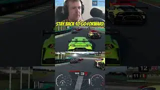 If you STAY BACK you can GAIN positions from MISTAKES! #gt7 #Shorts #ytshorts