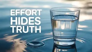 Why Stillness Reveals What Effort Hides #innerdiscipline#clarity#TheInnerLedger
