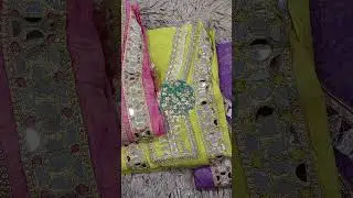 🌸✨#partywear #suit#gift#rakhigiftforsister#rakhispecial#suitforkarwachauth#trendingshorts