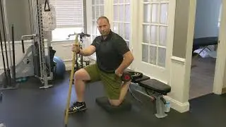 Couch Stretch with Reach