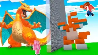 Trolleé a Mi Amigo en Batalla de Construcción Realista con HACKS!