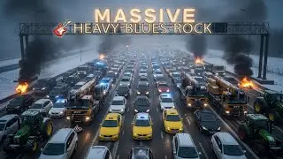 🚜 De Toulouse à Paris : Le convoi de la colère |  🎸 Heavy-Blues-Rock -  (Clip Officiel) 2026