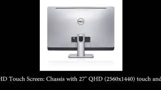 Dell XPS One 27 XPSo27-6476BK 27-Inch Touch All-in-One Desktop test review :)