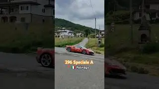 Ferrari 296 Speciale A in Polinago 🧡 #ferrari #296speciale #carspotting #polinago