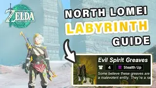 How to get Evil Spirit Greaves | North Lomei Labyrinth Walkthrough ► Zelda: Tears of the Kingdom