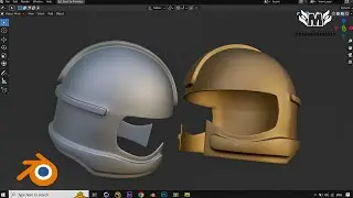 Низкополигональное моделирование шлема в BLENDER, которое улучшит ваши навыки 3D-моделирования / УЧЕБНОЕ ПОСОБИЕ ПО BLENDER