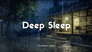 Relaxing Rain Sounds for Deep Sleep, Stress Relief & Meditation | Peaceful Village Rain