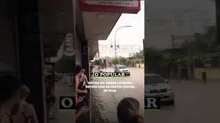 Seguidores de O Popular encaminharam diversos v&iacute;deos mostrando pontos de alagamento em Arauc&aacute;ria