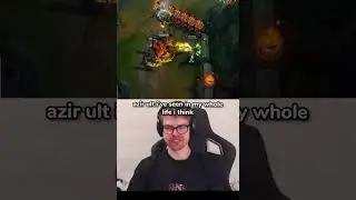 The MOST INSANE Azir ult i've seen