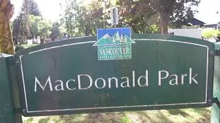 macdonald park sign