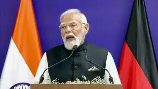 PM Narendra Modi, German Chancellor Merz attend the joint press meet in Ahmedabad