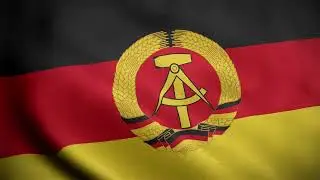 Flag OF East Germany - National Anthem of East Germany