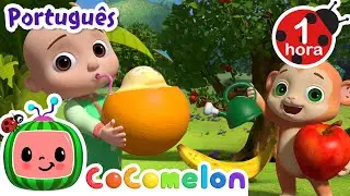 Cresça, Frutinha! | Comida Divertida | Músicas Infantis e Desenhos em Português | CoComelon Brasil