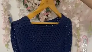 How to crochet a 70s vest tutorial 