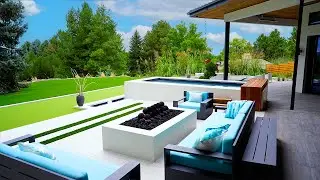 A Colorado Mid-Century Modern Home Gets A Modern Yard Design | Yard Tour