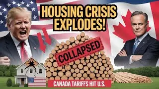 Trump GOES NUTS As Timber Giant COLLAPSES - US Housing Just IMPLODED Over Canada Tariffs
