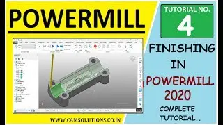 #Delcam #Powermill 2020 Hindi Tutorials | Powermill #cnc #programming