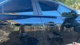 2010 Cadillac CTS chrome delete with @luxeautoconcepts Dark Gloss Black chrome delete film .