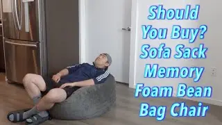 Should You Buy? Sofa Sack Memory Foam Bean Bag Chair