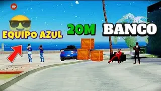ROBAMOS UN BANCO JUNTO A UN EQUIPO DONDE GANAMOS 20 MILLONES 🎉💯 PARA CONSEGUIR NUESTRA LIBERTAD 👺