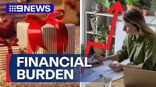 Financial stress looms as Aussies approach the festive season | 9 News Australia