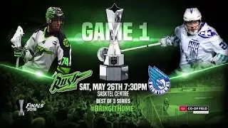 2018 NLL Cup Final, Saskatchewan Rush vs Rochester Knighthawks, Saturday, May 26