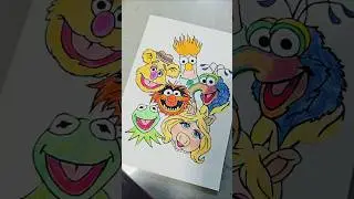 make a muppets card with me! 🐸⭐📺