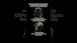 F-35 Helmet vs Russian ZSh-10 | Pilot Helmet Comparison 2025