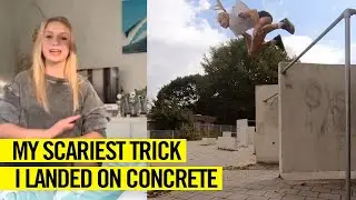 SCARIEST TRICK I LANDED ON CONCRETE | JAMCast CLIP - NOA DIORGINA