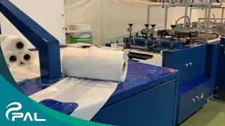 PLA / PFM T Shirt Bag Making Machine with Swing Feeding System - Plas Alliance Ltd.