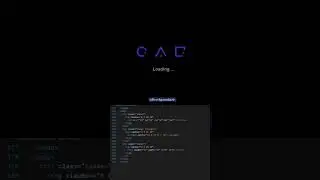 Amazing 🤩 🔥 Css loading animation using HTML CSS in webdevelopment 